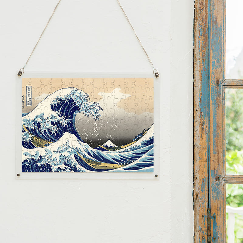 富嶽三十六景 神奈川沖浪裏（葛飾北斎）のジグソーパズル | アート