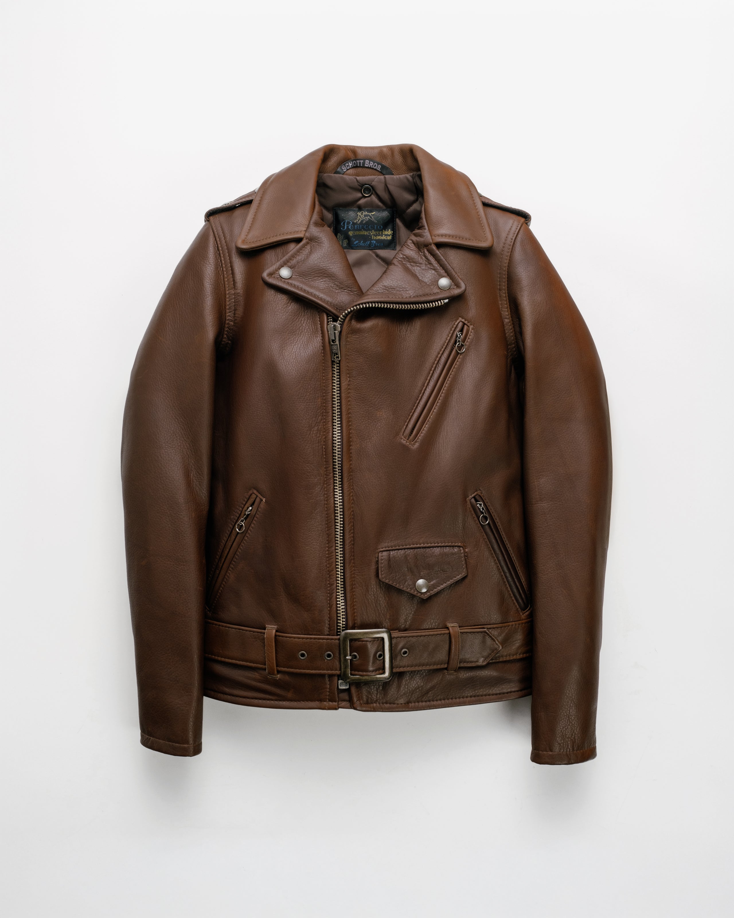 118 | Cowhide Perfecto® Motorcycle Jacket – Schott N.Y.C.