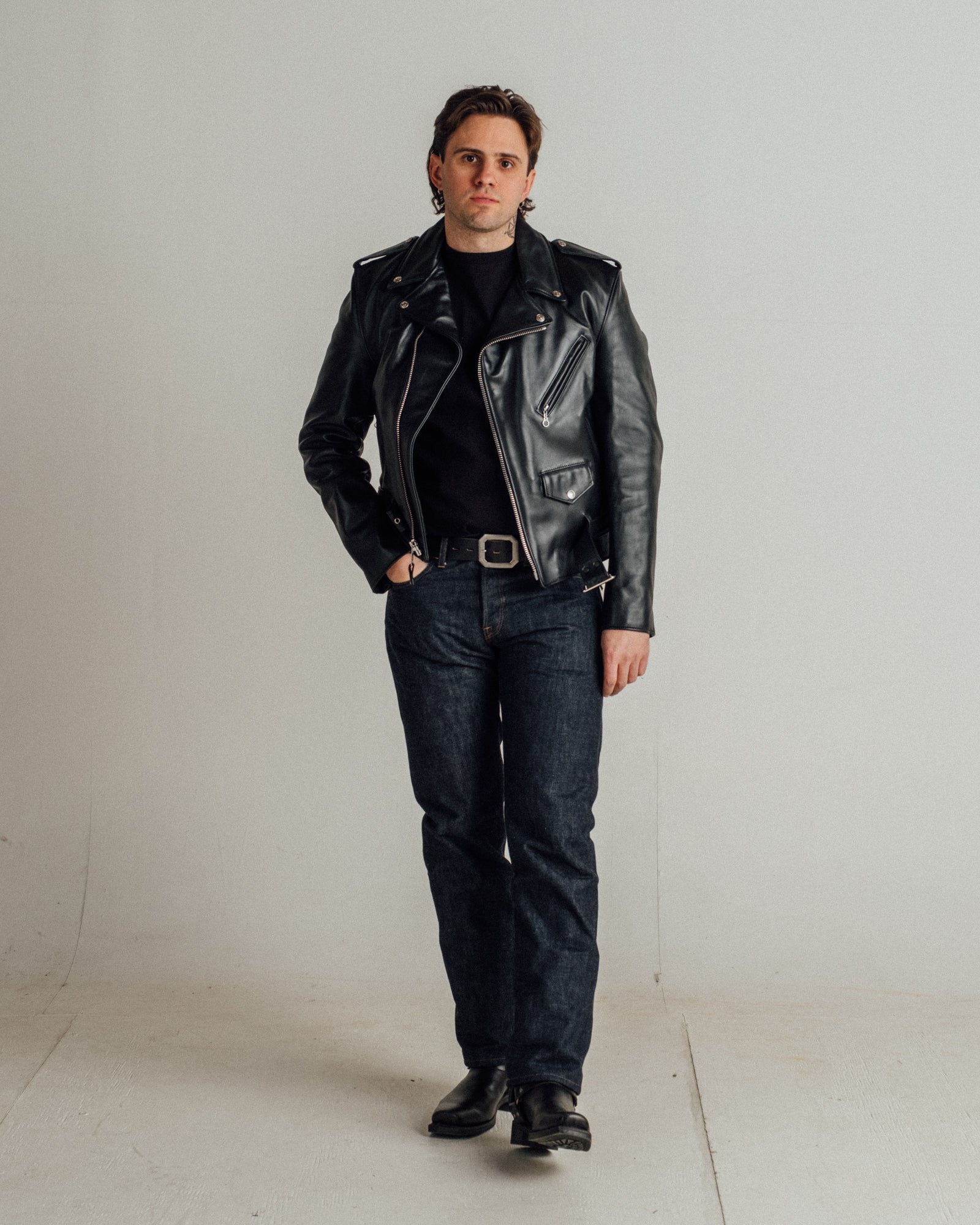 618 | Steerhide Perfecto® Motorcycle Jacket – Schott N.Y.C.