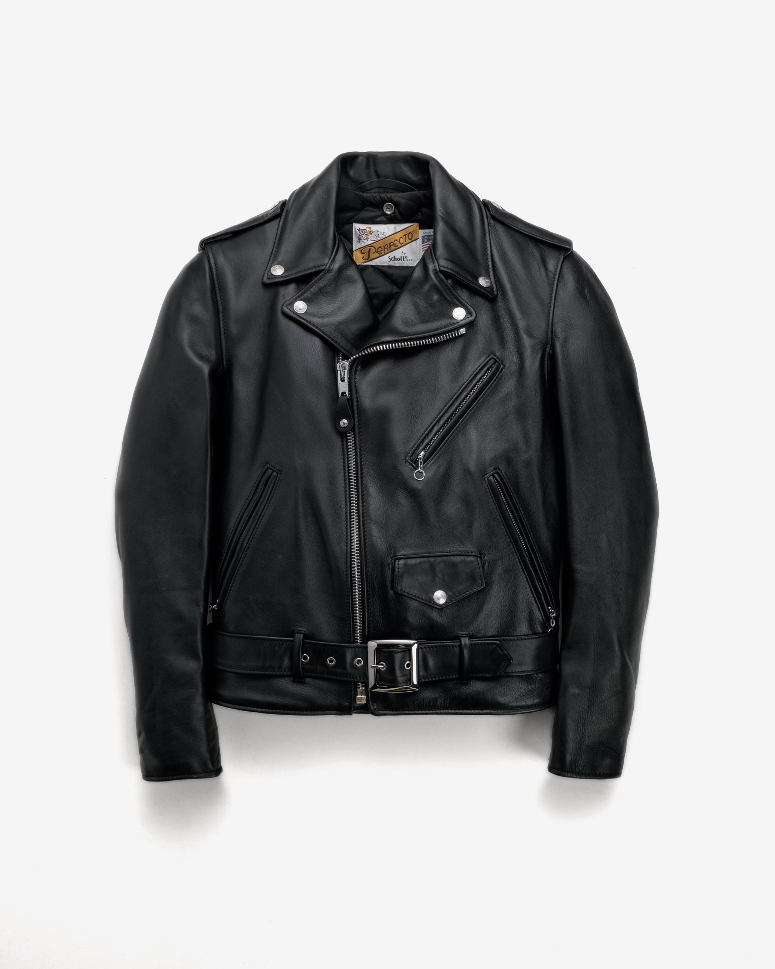 P613S | Horween 'One Star' Cowhide Perfecto® Motorcycle Jacket