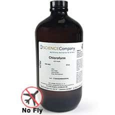 Reagent Grade Chloroform, 32oz for sale. Buy from The Science Company.
