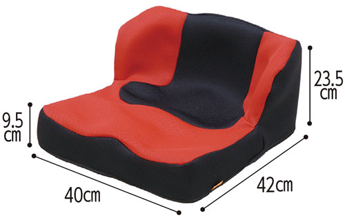 座位保持クッション LAPS(ラップス)単体 座クッション | 快適空間