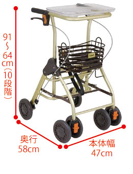 テイコブリトルホーム WAW05 幸和製作所 屋内用歩行車 | 快適空間