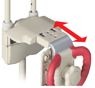 安寿 ユニットバス対応浴槽手すりUST-130UBショート | 快適空間
