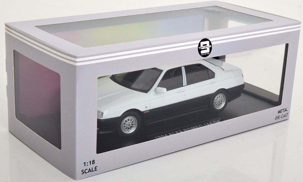 1:18 Alfa Romeo 164 Q4 -1994 - White - SDmodelcartuning.com