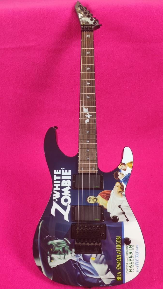 SDRANG - LTD (by ESP) KH-WZ White Zombie Kirk Hammett Metallica