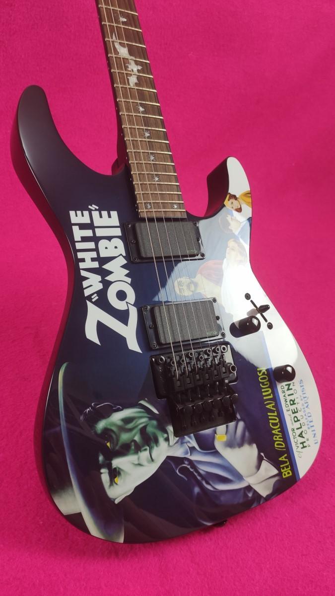 SDRANG - LTD (by ESP) KH-WZ White Zombie Kirk Hammett Metallica