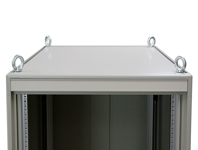 キャビネットラック FDC シリーズ FDC-1750-750W｜19インチラック