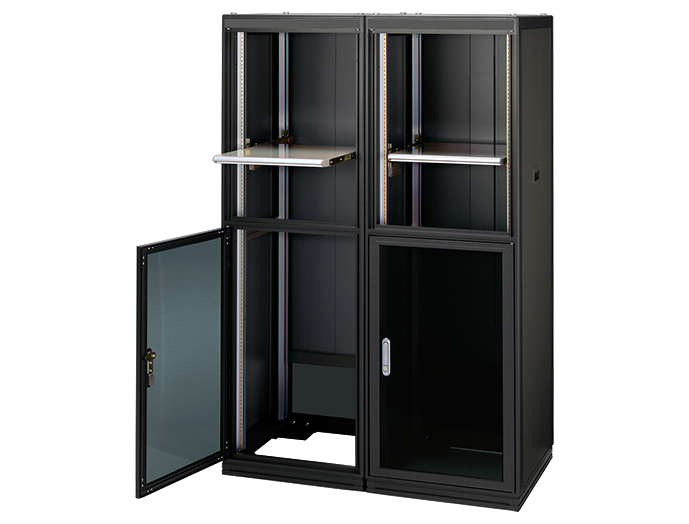 キャビネットラック FDC シリーズ FDC-1751-850W｜19インチラック