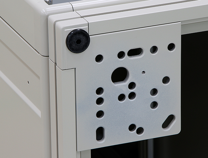 キャビネットラック FDC シリーズ FDC-2000-650W｜19インチラック