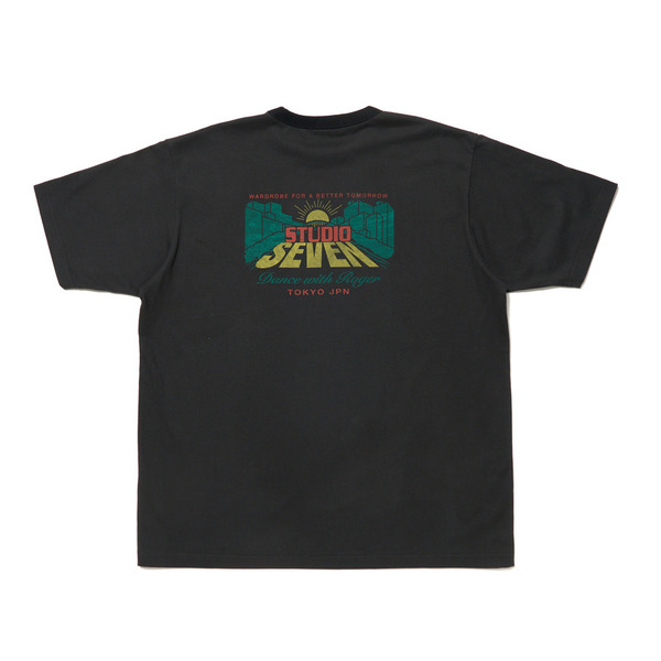 Vintage Back Print T-shirt | STUDIO SEVEN (スタジオ セブン)