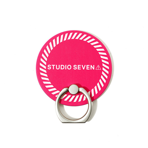 Circle Caution Logo iRing Mag | STUDIO SEVEN (スタジオ セブン)