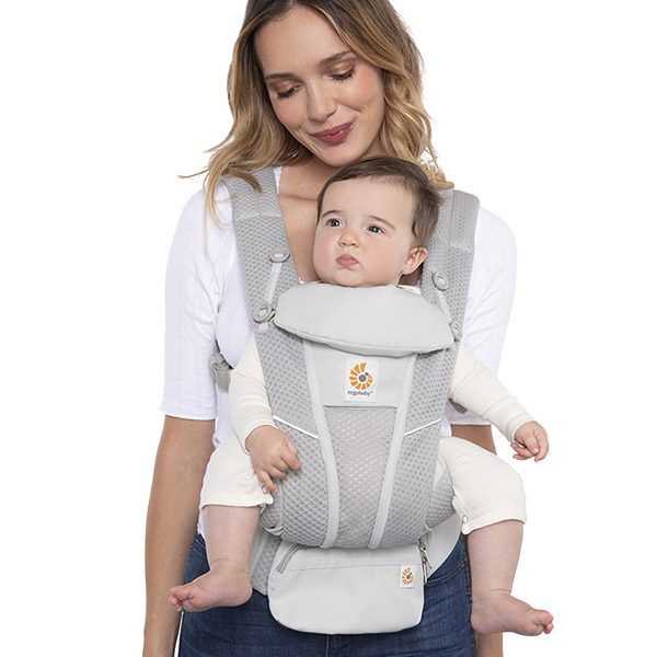 ErgoBabyCarrier オムニ ブリーズ パールグレー 専用カバー付き3点