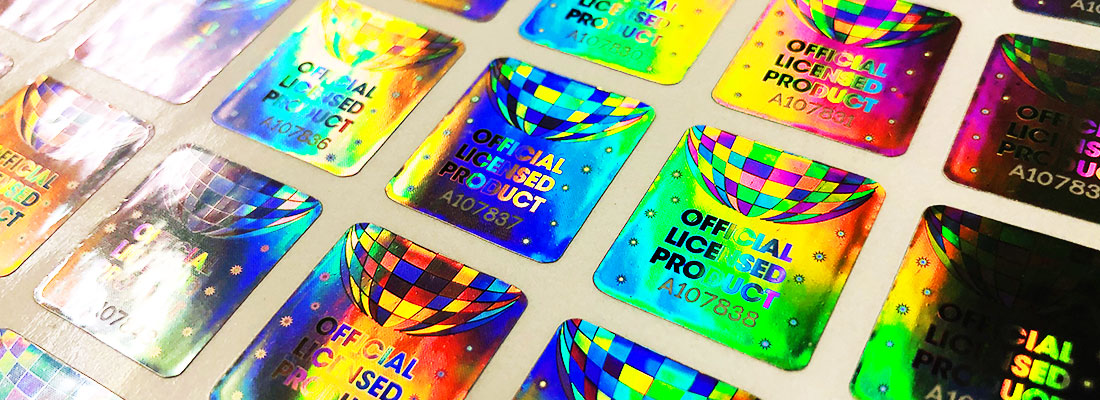 セキュリティホログラムシール／偽造防止シール｜繁盛シール工房