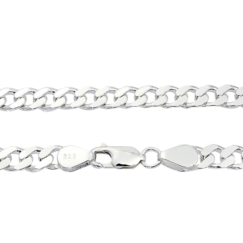 喜平 チェーン ネックレス シルバー sv 925 太め 幅 6.0mm