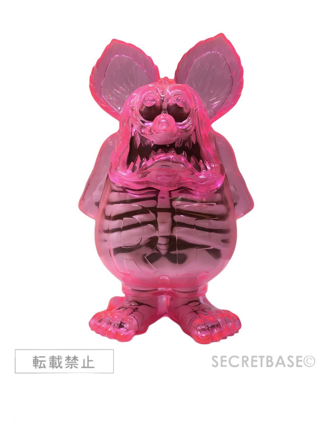RAT FINK X-RAY NEON PINK CLEAR ver. - SECRET BASE ONLINE STORE