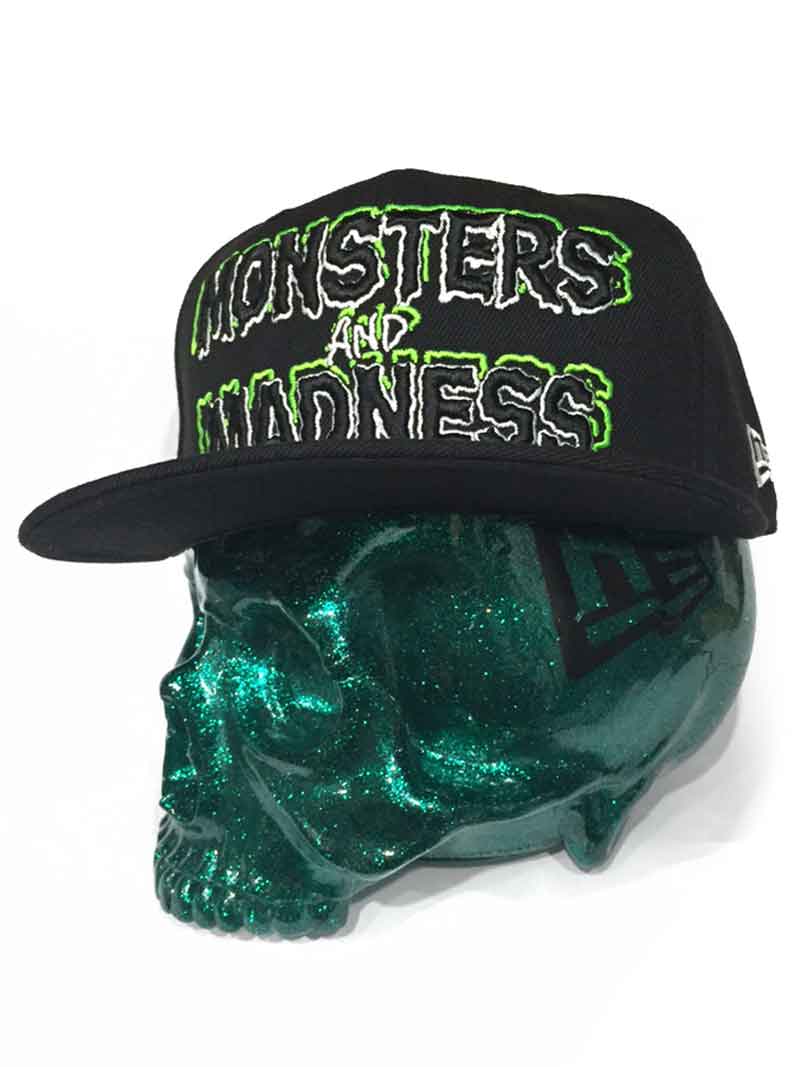 MONSTERS AND MADNESS New Era 9FIFTY × SECRETBASE 1/1 SKULL HEAD