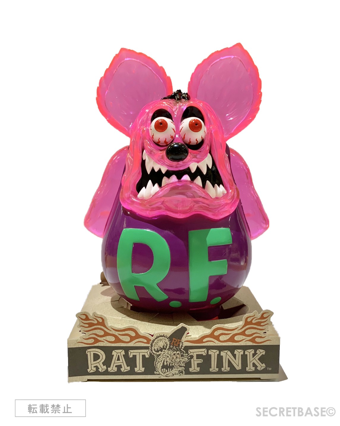 RAT FINK FULL COLOR CLEAR PINK ver. - SECRET BASE ONLINE STORE