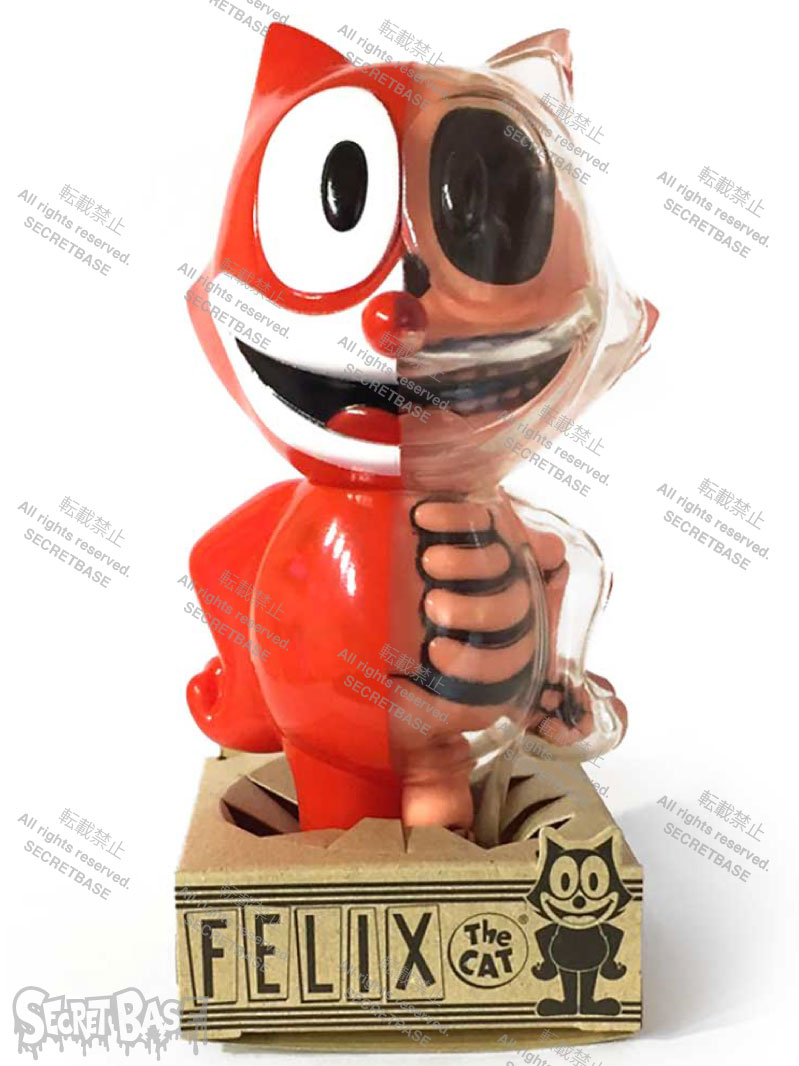 FELIX THE CAT X-RAY FULL COLOR RED G.I.D. - SECRET BASE ONLINE STORE