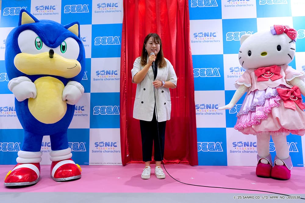 悶絶級のカワイイがこの秋登場！世界のソニックがハローキティとコラボ