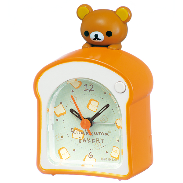 リラックマでほっこりタイム立体型目ざまし時計2機種を発売 | ニュース