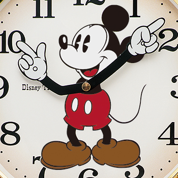 ディズニー100周年を祝したクラシカルな掛時計を200台限定で発売