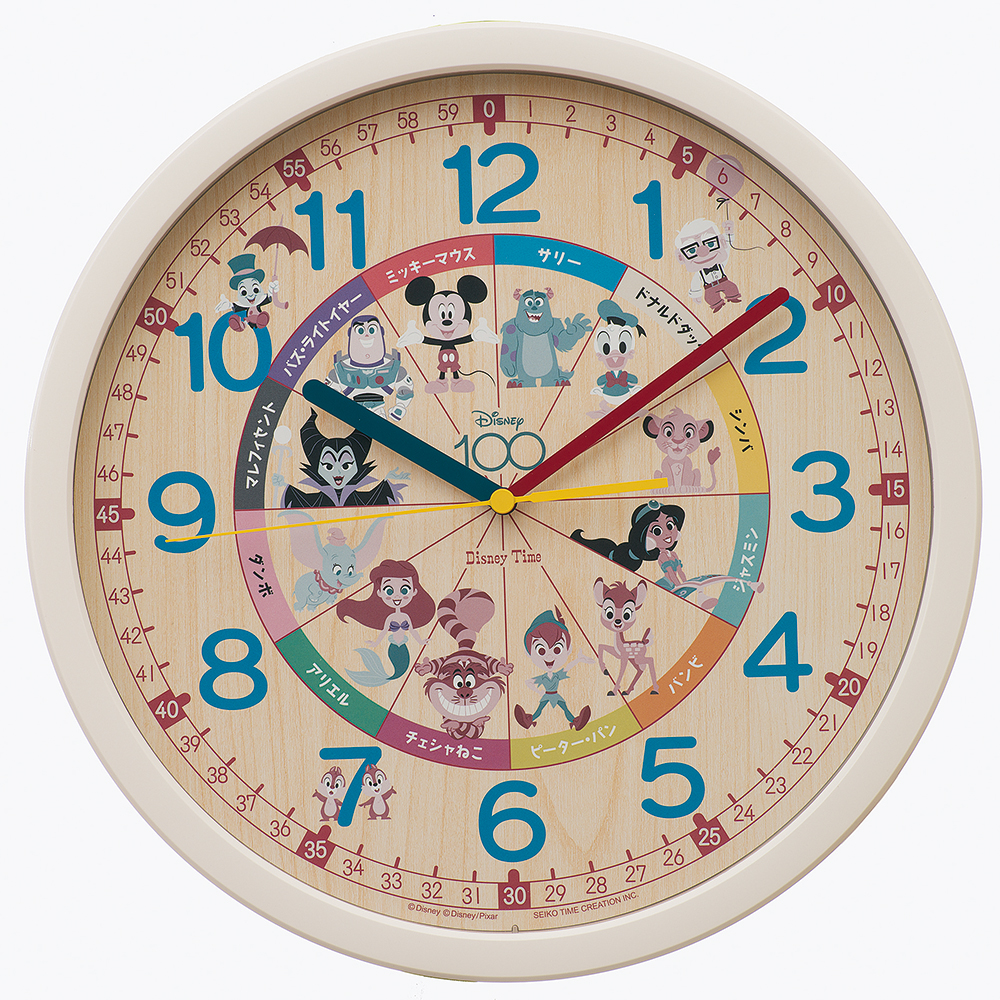 ディズニー100周年を祝したクラシカルな掛時計を200台限定で発売