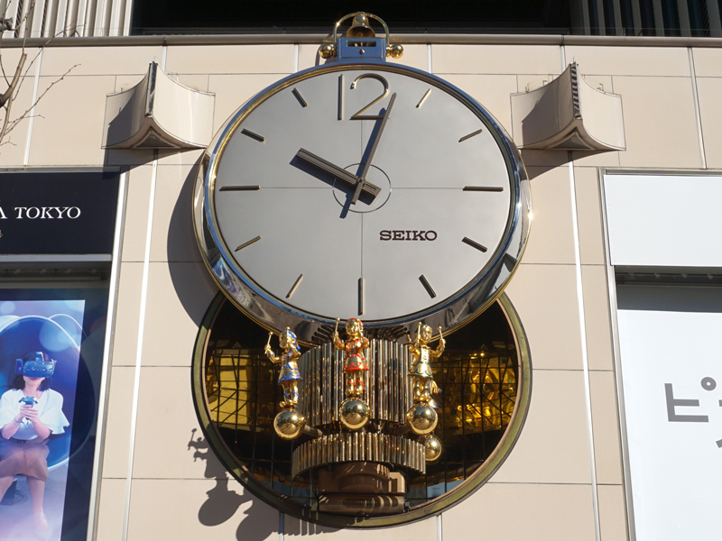 有楽町マリオン「セイコーマリオンクロック」 | 納入事例－セイコー