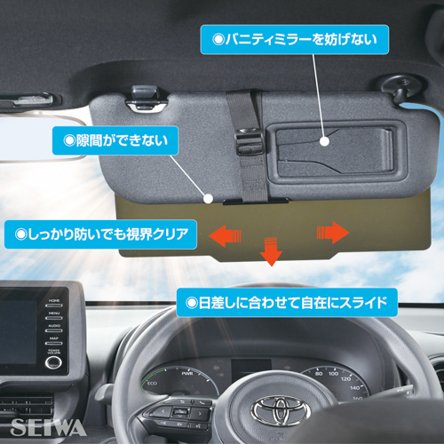 エクステンドバイザー | カー用品のセイワ