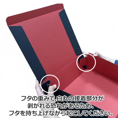 ケースN式 黒×赤 229×130×95: ギフトボックス・外箱｜包装資材・梱包