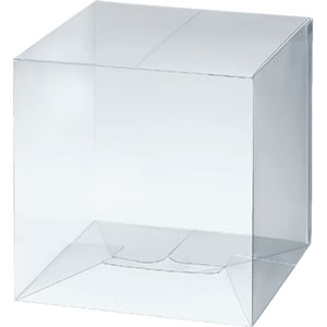 キューブカートン 透明 130×130×130: 中箱・カートン｜包装資材・梱包