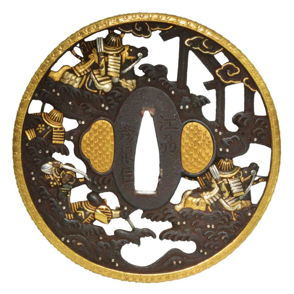 鍔 藻柄子入道宗典製（TU-040719)｜刀・日本刀の販売なら日本刀専門店