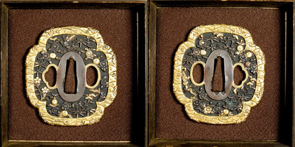 鍔 後代美濃 (TU-08085)｜刀・日本刀の販売なら日本刀専門店の【銀座