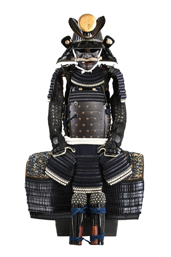 甲冑/鎧 鉄錆色漆塗鋲綴桶側五枚胴具足（BU-020125）｜刀・日本刀の