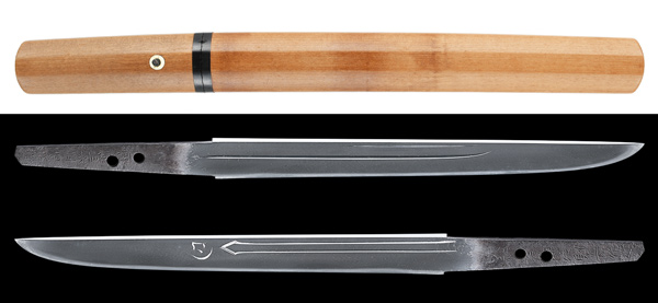 刀 筑前住源信国重貞 附 黒石目地塗鞘打刀拵（KA-100124）｜刀・日本刀