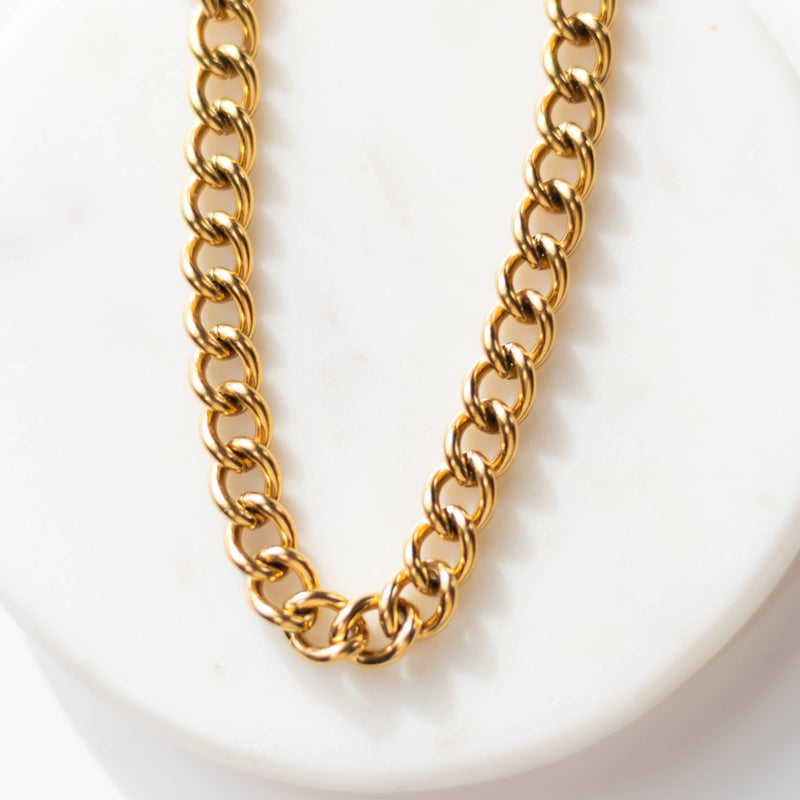 Timeless and Classic Gold-Filled Chain Necklace – Sela Designs