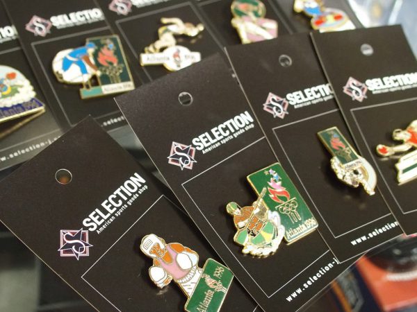 1996年オリンピックのビンテージピンバッジ !! アトランタオリンピック