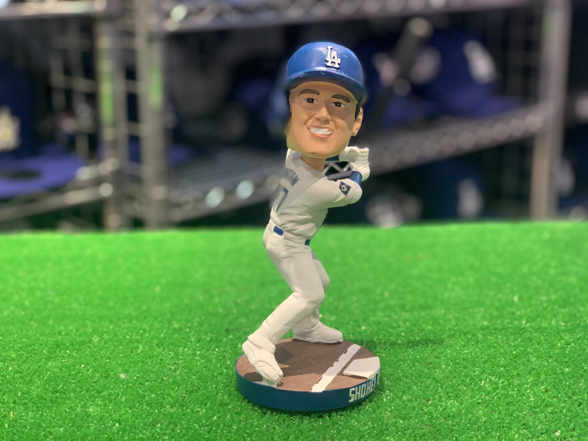 MLB】球場限定配布品⚾️ドジャーズ大谷選手ボブルヘッドが店頭新入荷