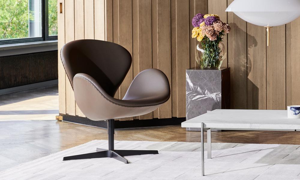 スワンチェア 3320 / レザー・カテゴリー5FRITZ HANSEN（フリッツ