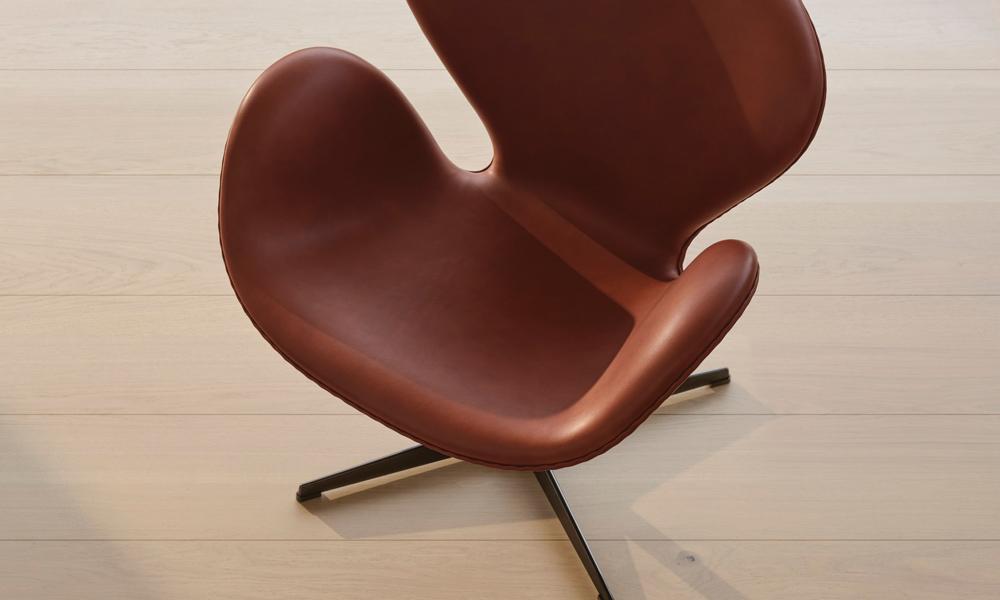 スワンチェア 3320 / レザー・カテゴリー5FRITZ HANSEN（フリッツ