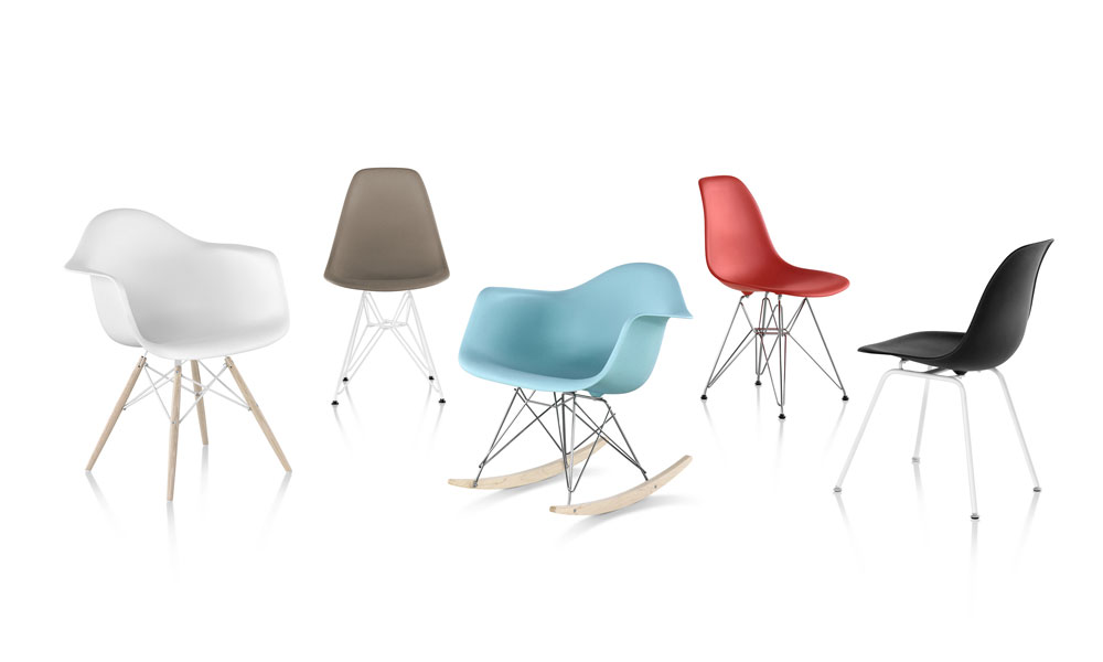 シェルサイドチェアDSW / ホワイトHerman Miller（ハーマンミラー