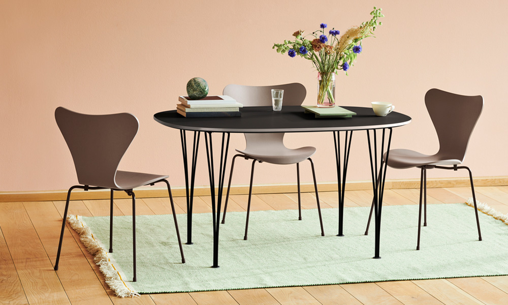 セブンチェア 3107 / ラッカー ミッドナイトブルーFRITZ HANSEN