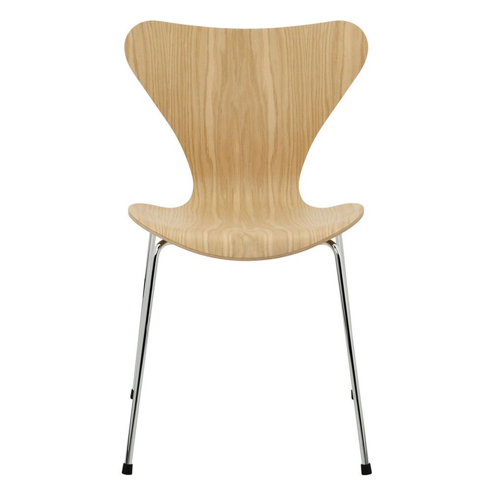 セブンチェア 3107 / ナチュラルウッド オーク / クローム脚FRITZ