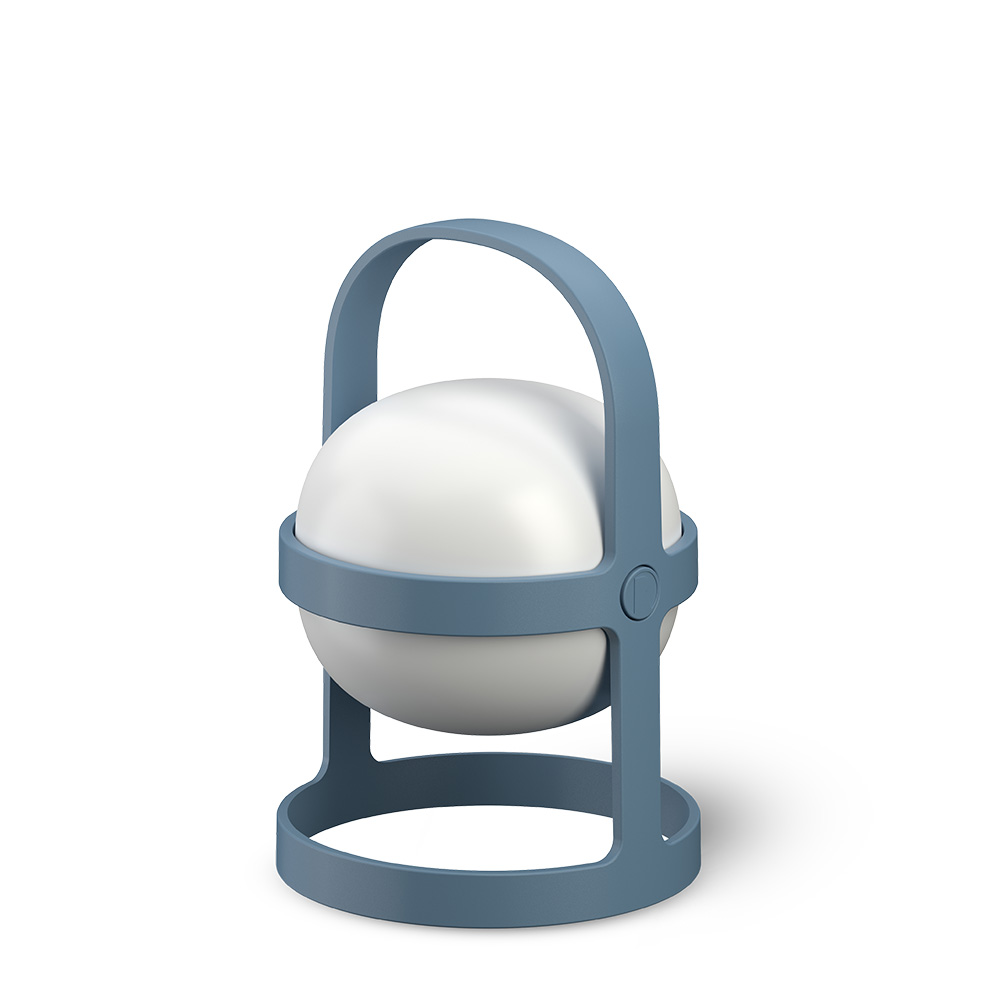 ソフトスポット ソーラーサーキュラー 高さ18.5cm / スカイブルー