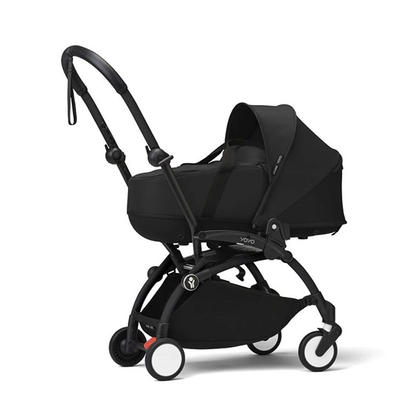 新生児から6か月頃まで】YOYO3 / フレーム ブラック+ニューボーン