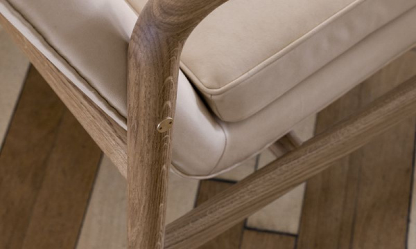 VLA77 フォイエ 2Pソファ / オーク材オイル仕上げ レザー sif 90Carl