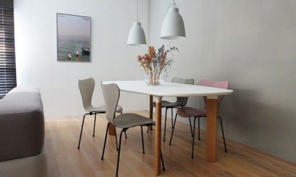 セブンチェア 3107 / カラードアッシュ ライトベージュFRITZ HANSEN