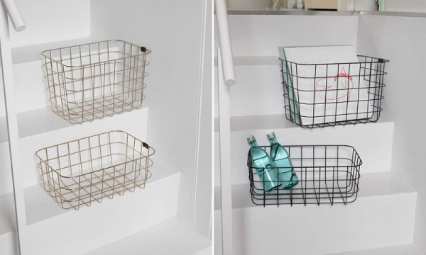 ワイヤーバスケット M / ブラックMOHEIM（モヘイム） | 公式通販 家具