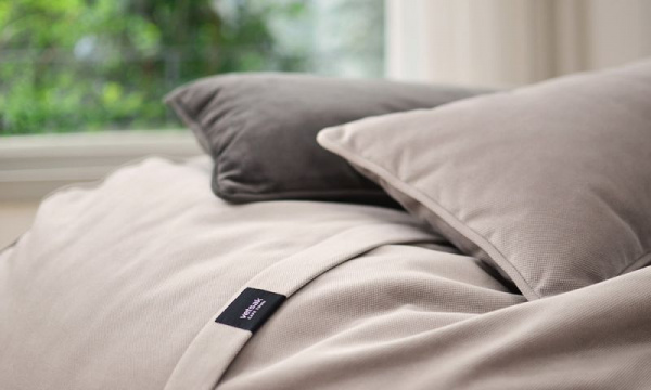 フェットサックM / ベルベット ライトグレーvetsak（フェットサック