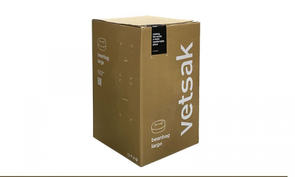 フェットサックM / ベルベット ライトグレーvetsak（フェットサック